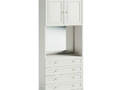 Element Model V2D-05-L for Walk-In Closet Wardrobe Italian Furniture